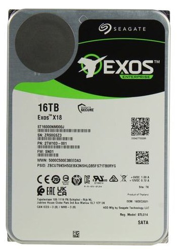 Жесткий диск Seagate Exos X18