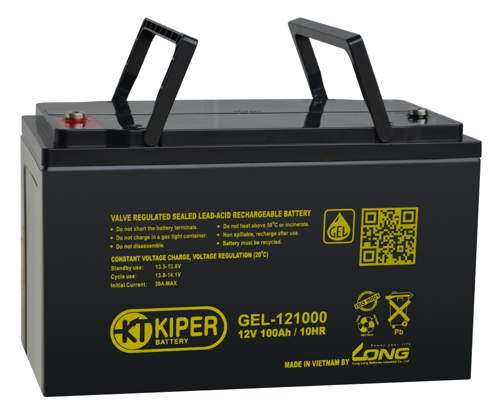 Аккумуляторная батарея гелевая Kiper GEL-121000 12V100Ah_1