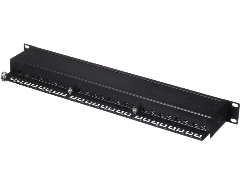 Патч-панель FTP, 19, 24 порта RJ45, cat.6, 1U, Dual Type, NETKO Expert CKC_1