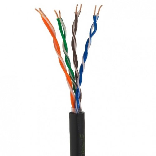 Кабель связи UUTP Cat 5е PE 4x2x24AWG