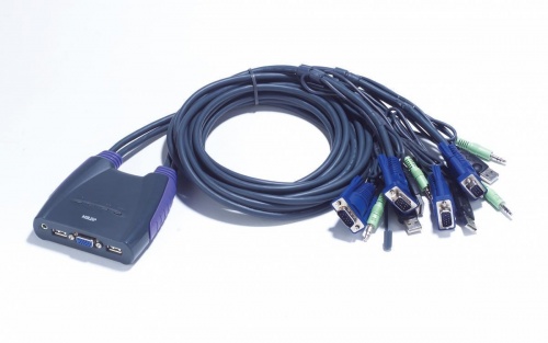 KVM-переключатель ATEN CS64US-AT, 4 порта USB, VGA