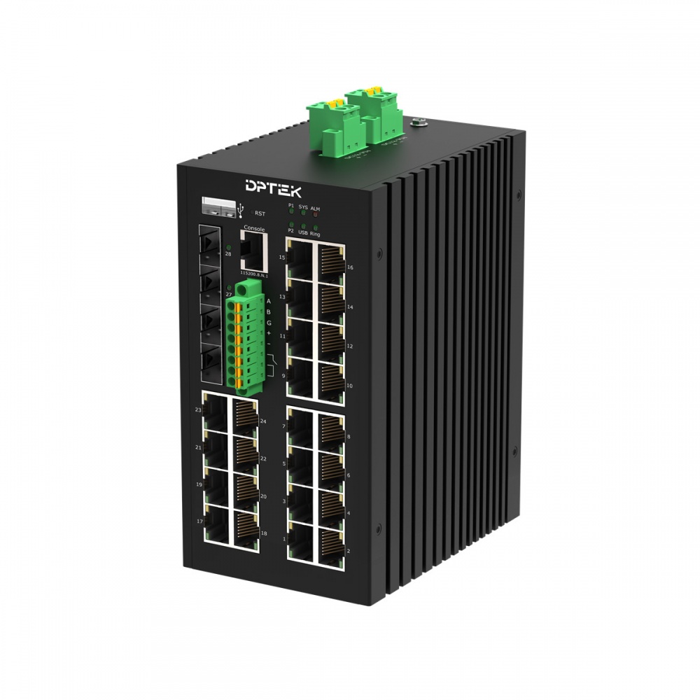 Коммутатор промышленный DK3210MI-24TP4S-4BT_1