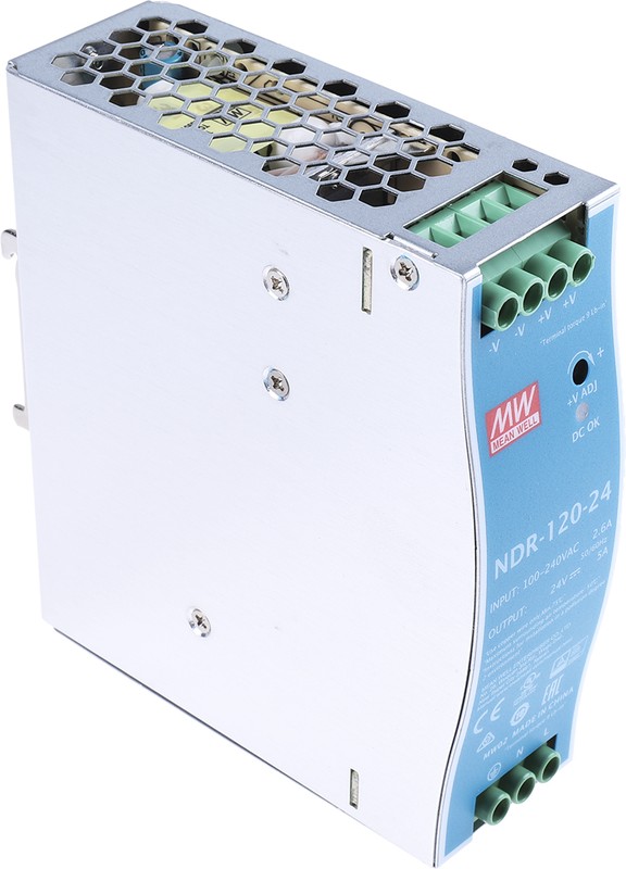 Блок питания MEAN WELL NDR-120-24_1