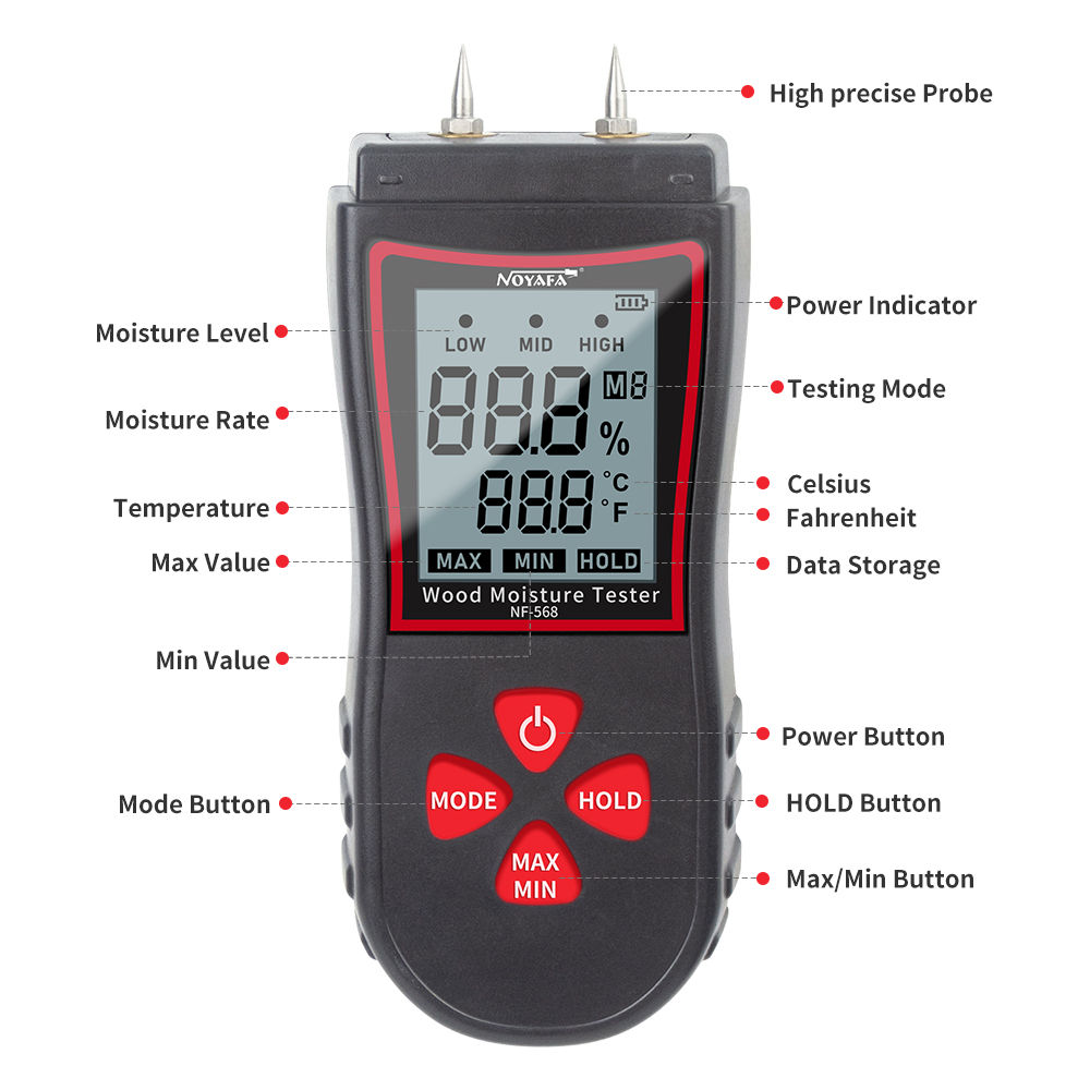 Измеритель влажности древесины Noyafa NF-568_3