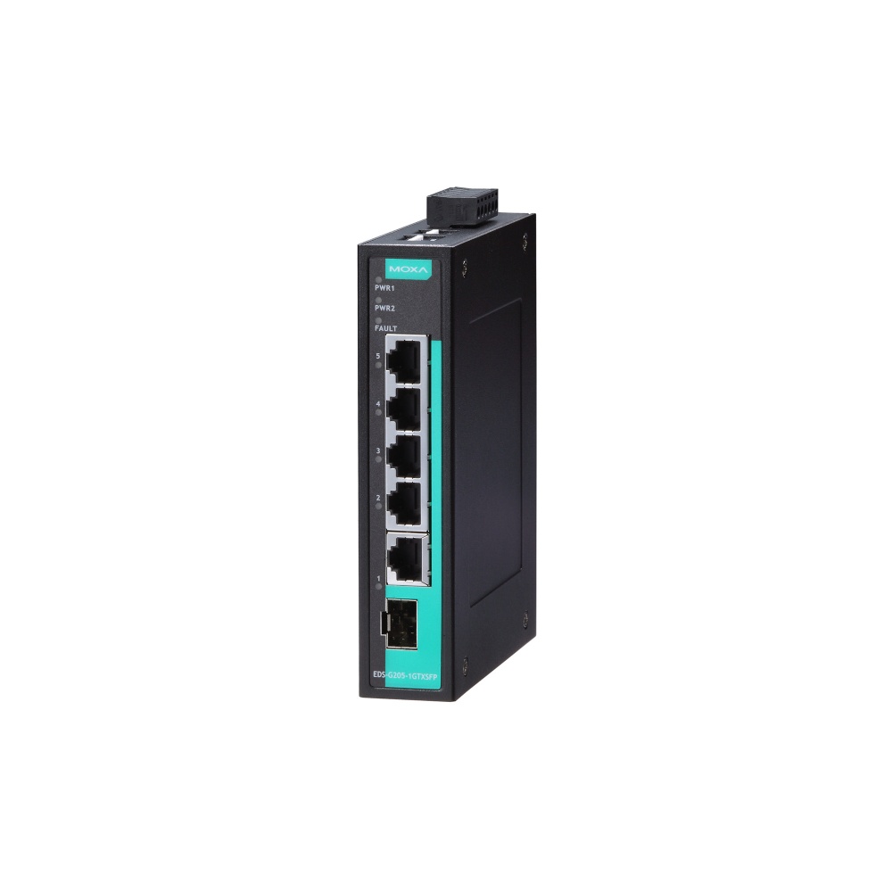 КОММУТАТОР EDS-G205-1GTXSFP-T2
