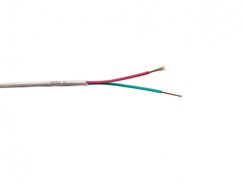 Кабель Телефонный 2c, CU, 100м, плоский, белый NETKO Optima