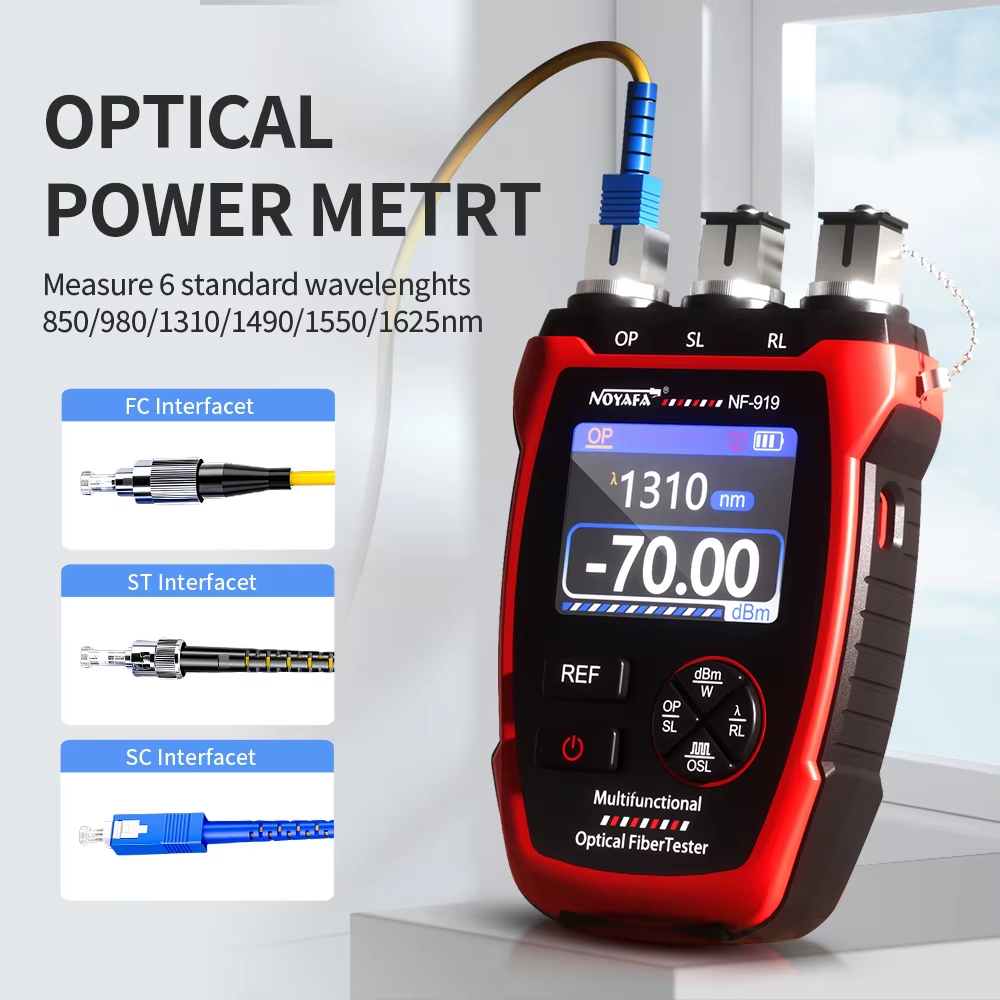 Тестер оптоволокна Noyafa NF-919 (OPM, OLS, VLS)_3