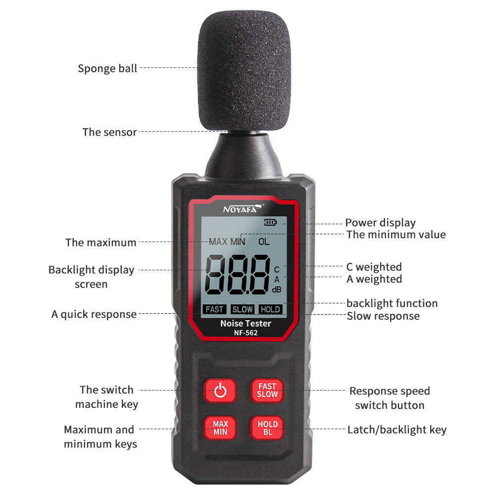Измеритель уровня звука Noyafa NF-562_3
