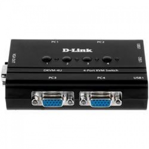 Переключатель KVM D-Link DKVM-4UC2A1