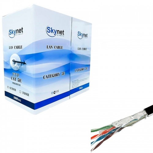 Кабель связи Cat 5е SkyNet Premium FTP outdoor 4x2x0,51 Сu