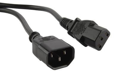 Hyperline PWC-IEC13-IEC14-3.0-bk
