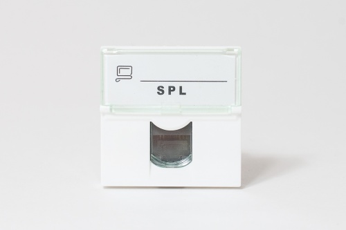 Розетка информационная UTP 1хRJ45 45х45 cat5е (200007)