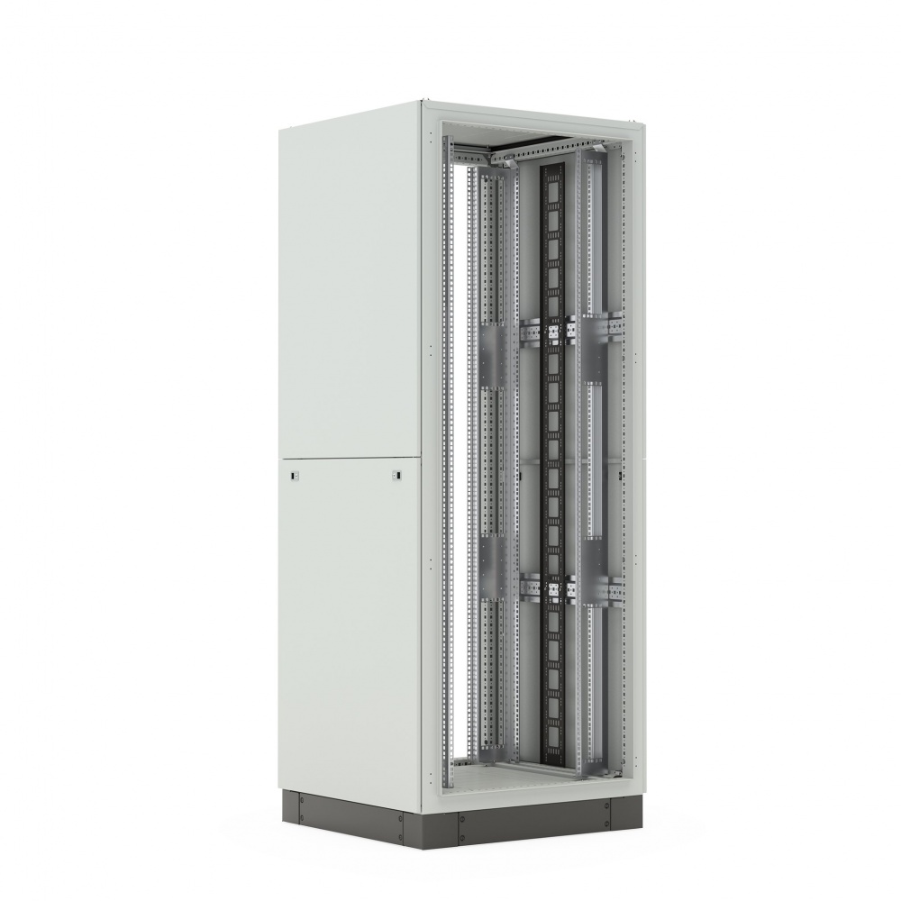 Вертикальный кабельный организатор DANNMAN CO-42U-VP-RAL9005 плоский, 42U, черный_2