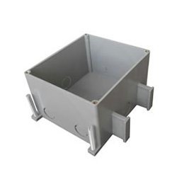 BOX2+2ST66 Коробка для люков в пол на 2 поста (45х45)+2 модуля (45х22,5) (70025), пластик