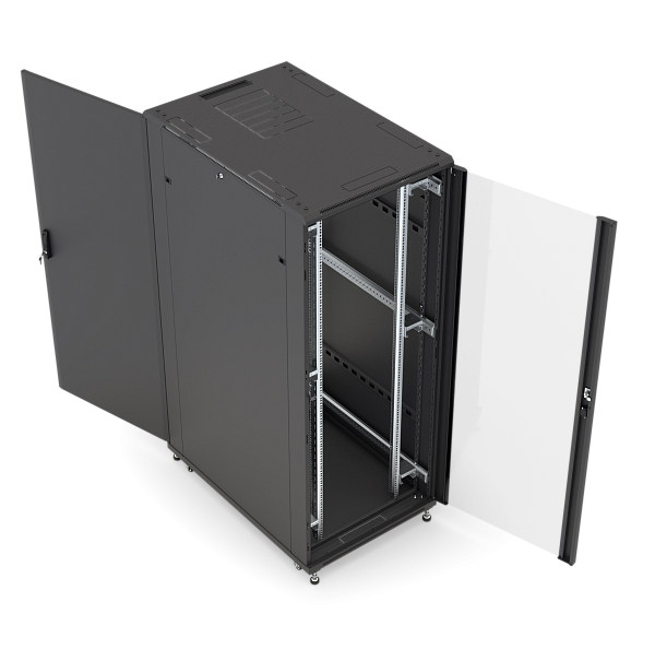 Шкаф напольный DANNMAN TXQ-2261-GS-RAL9005_2