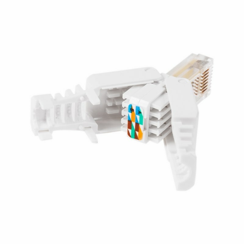 Коннектор RJ45 (8p8c) cat.5e, быстрозажимной ручной, NETKO Optima_1