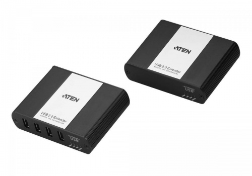 Удлинитель 4-хпортовый ATEN UEH4002A-AT-G USB 2.0 до 100 м арт.UEH4002A-AT-G