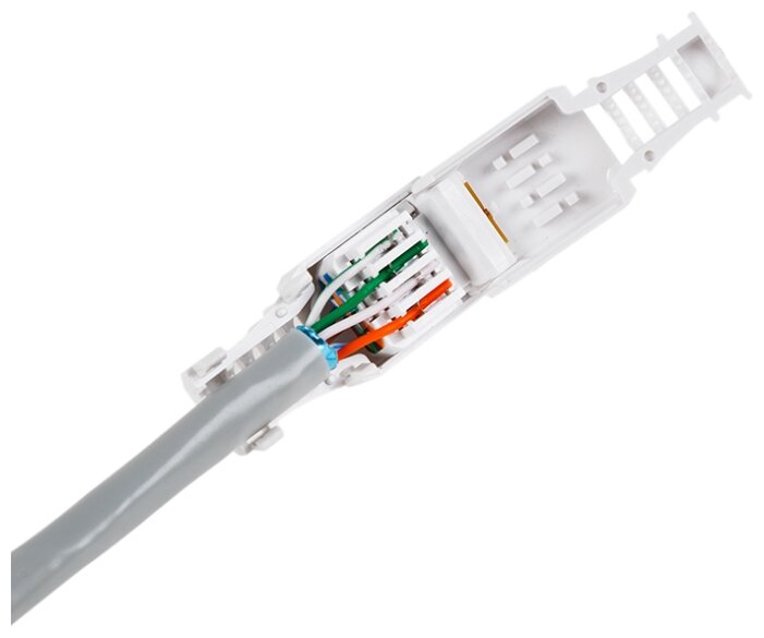 Коннектор RJ45 (8p8c) cat.5e, быстрозажимной ручной, NETKO Optima_3