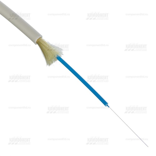 Кабель волоконно-оптический Simplex CO-PS-g92 2.0мм SM (9125мкм) G.657 LSZH, белый