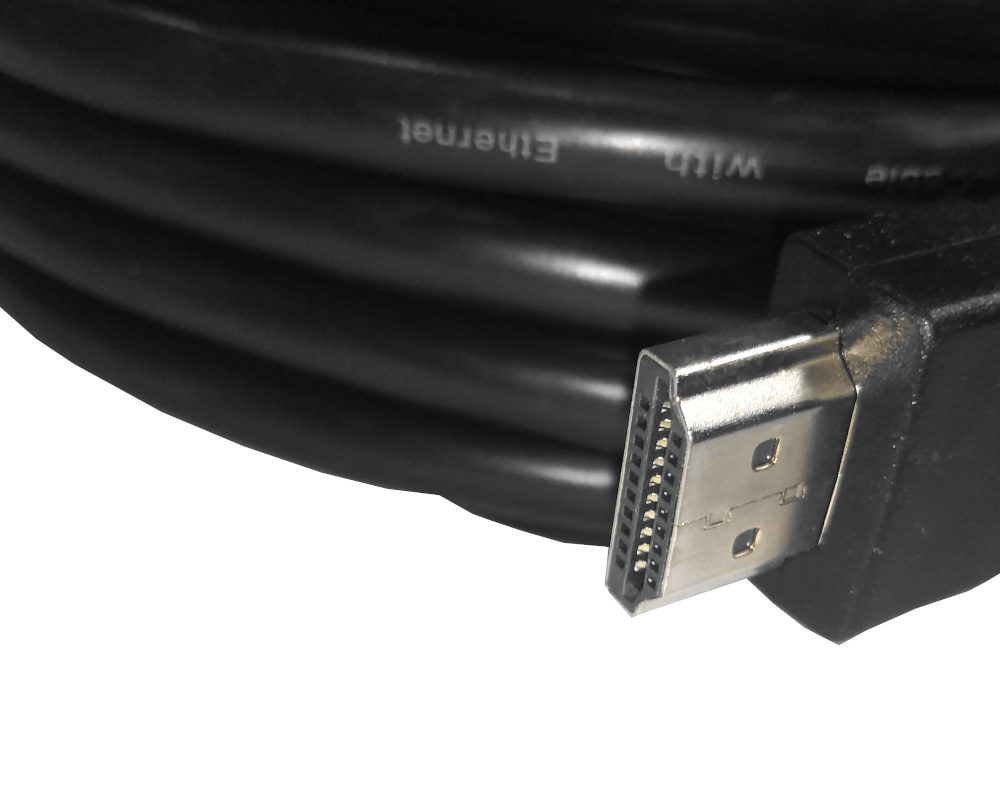 Шнур аудиовидео HDMIHDMI 20 цвет золото 15м NETKO Optima_1