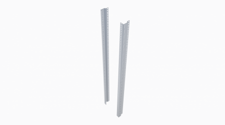 Монтажный профиль 19" DANNMAN MPF19-22U-ZN, 22U, для напольных шкафов, оцинкованная сталь-0