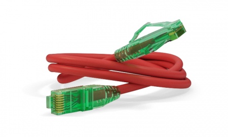 Патч-корд U/UTP, Cat.6a (100% Fluke Component Tested) 10G, LSZH, 20 м, красный-0