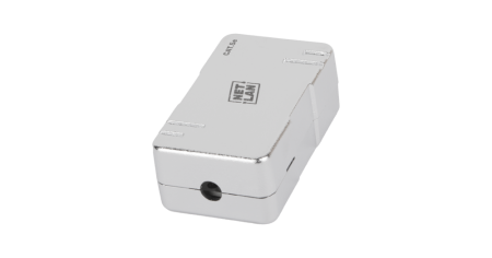 Кабельный соединитель NETLAN IDC-IDC, Кат.5e (Класс D), 100МГц, 110/KRONE, T568A/B, экранированный-0