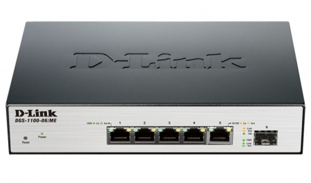 Коммутатор D-Link DGS-1100-06/ME-0