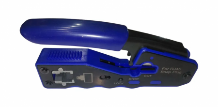 Инструмент обжимной для коннекторов со сквозным отверстием EZNetko plug RJ-45 (8p8c), NT-670, NETKO-0