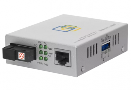 Медиаконвертер SNR-CVT-100A-0
