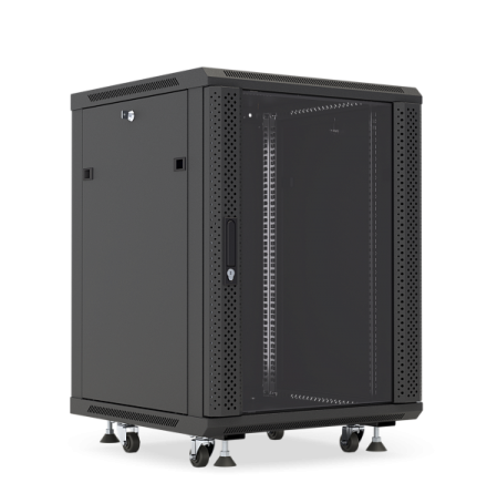 Шкаф настенный DANNMAN WXP-0966-G-F-RAL9005-3