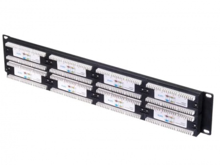 Патч-панель Cat. 6 19", 3U, 48 портов RJ-45-1
