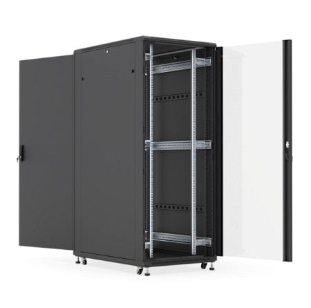 Шкаф напольный DANNMAN TXQ-3761-GS-RAL9005-3