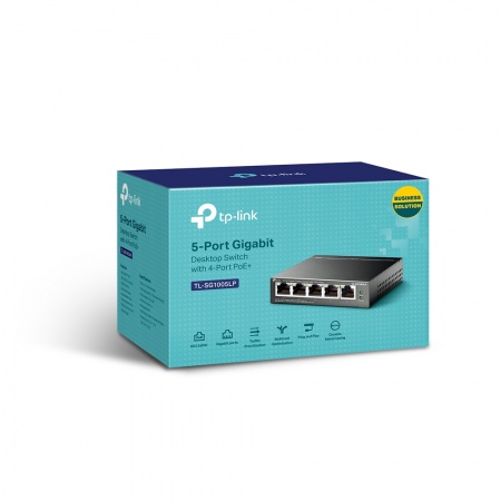 Коммутатор TP-Link TL-SG1005LP-1