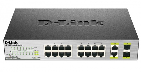 Коммутатор D-Link DES-1018MP/E-0