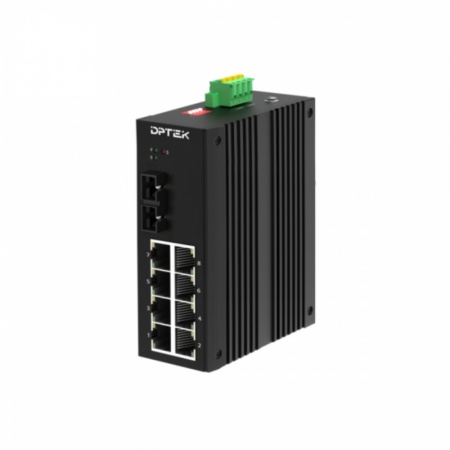 Коммутатор промышленный DPTEK DK3100I-8F1FS-1