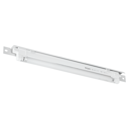 Блок освещения 19", 1U, Г35мм, RAL 7035-0
