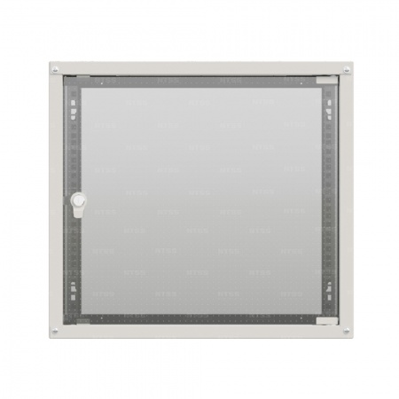 19'' Настенный шкаф NTSS LIME 6U 550×350×370 мм, металлическая дверь, стенки не съемные, RAL 7035-4