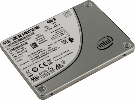 Твердотельный накопитель SSD Intel DC D3-S4610 480GB SSDSC2KG480G801-0