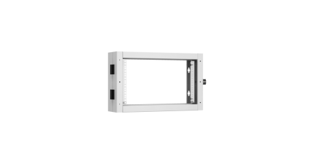 Пристенная поворотная секция TLK 19", 6U, 600х370х156, к настенным шкафам TWC-R Сlassic, RAL7035-0