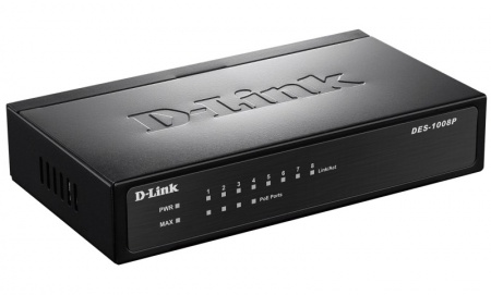 Коммутатор D-Link DES-1008P-1