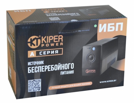 Источник бесперебойного питания Kiper Power A650 USB (650VA/360W)-2