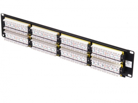 Патч-панель UTP, 19", 48 портов RJ45, cat.6, 2U, Dual Type, NETKO Expert CKC-1