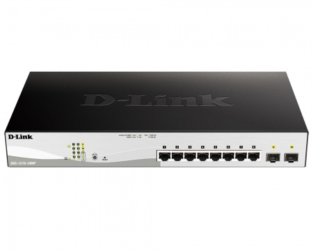 Коммутатор D-Link DGS-1210-10MP-0
