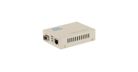 Медиаконвертер GIGALINK GL-MC-UTPG-SFPG-F-0