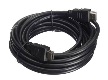 Шнур аудио-видео HDMI-HDMI (1.4, 3D) цвет: золото (5,0м), NETKO Optima-0