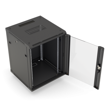 Шкаф настенный DANNMAN WXP-1266-G-RAL9005-1