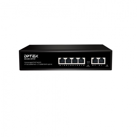 Коммутатор DPTEK DK100-4FP2F-W-0