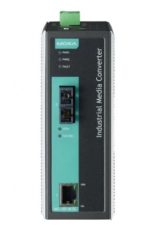 Промышленный медиаконвертер MOXA IMC-101-S-SC-T-2