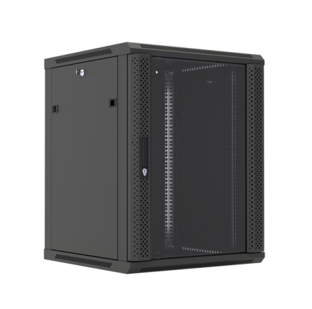 Шкаф настенный DANNMAN WXP-1245-G-RAL9005-0